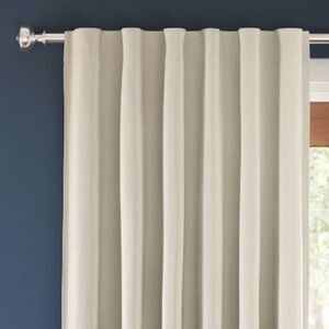 Open Box - Threshold - 63"x50" Ashville Blackout Window Curtain Panel Cre Cream
